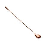 Cocktail Mixing Spoon twisted with knob - 31cm - SS-Copper p