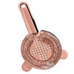 2 Prong Cocktail Strainer - color copper
