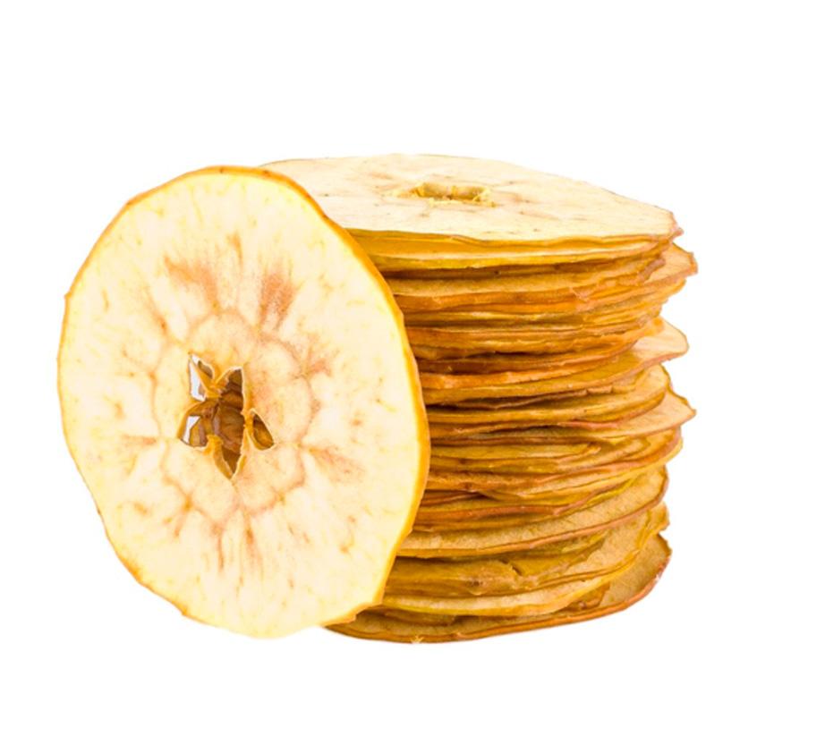 Appel gedroogd 100 gram circa 65 stuks